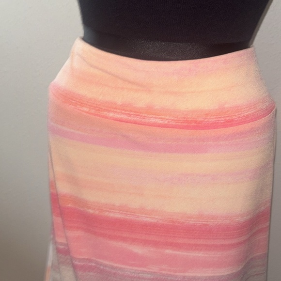 Cato Multi Colored Pull On Midi Skirt size 18/20 - Picture 2 of 7